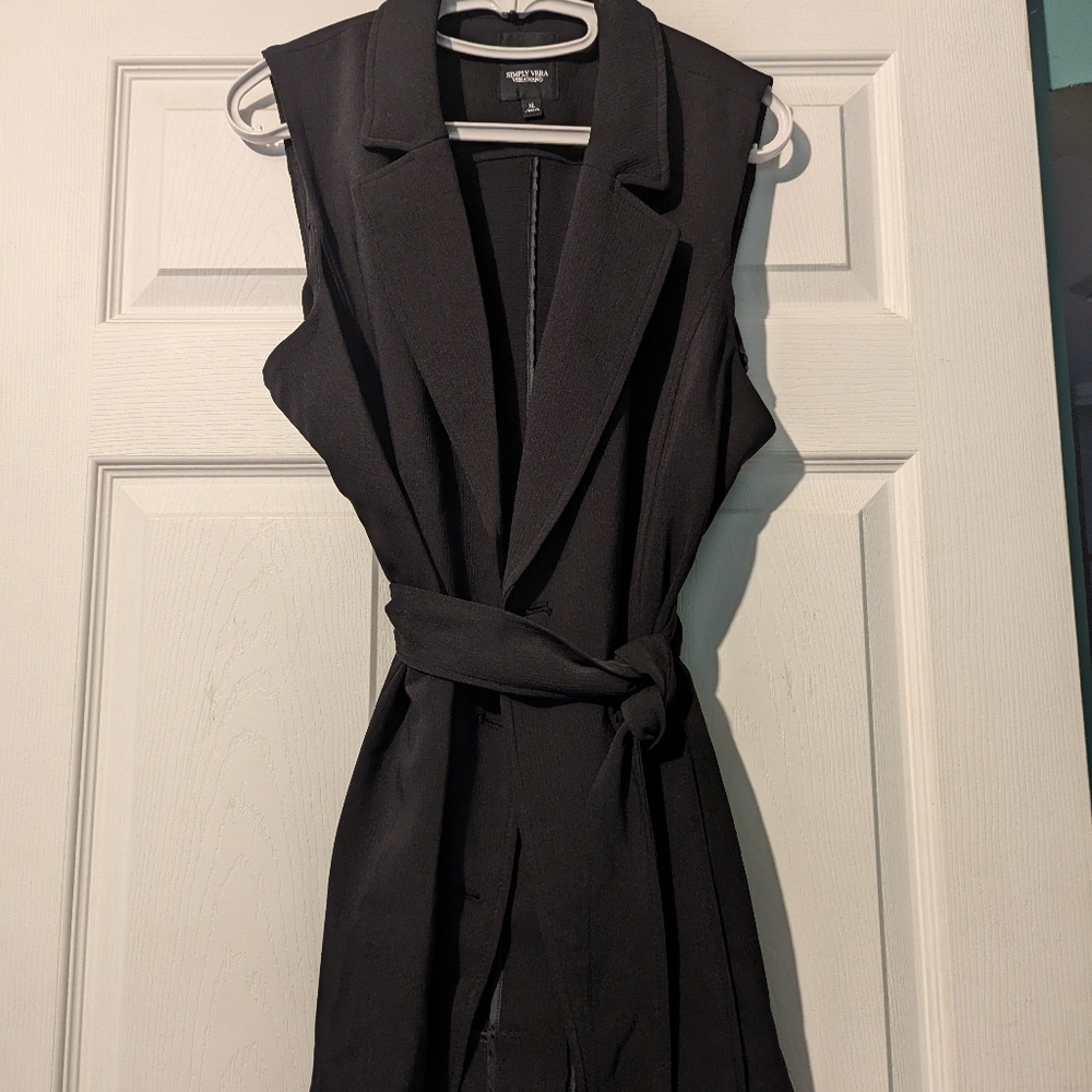 Vera Wang Wrap Tank Top
